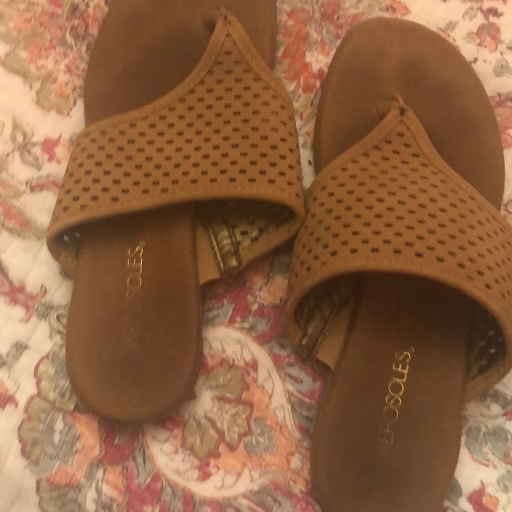 Brown sandals